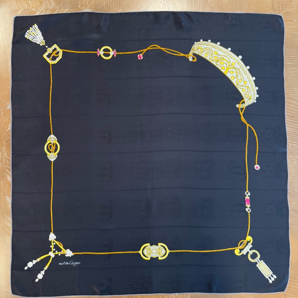 Authentic Cartier Scarf - Picture 1 of 8